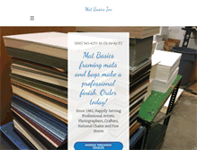 Tablet Screenshot of matbasics.com